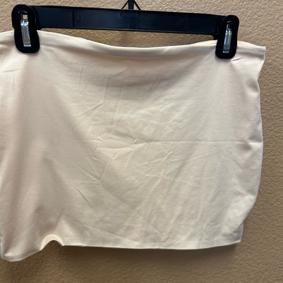SHEIN Comfortable Mini Cream Skirt Set, size XL, NWOT - Picture 3 of 3